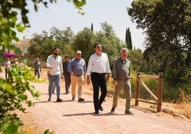 El Parque del Patriarca de Córdoba estrena nueva conexión de dos circuitos para paseo y deporte