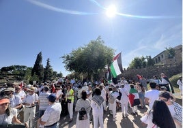 Toledo se suma a la 'Marcha por Gaza' para denunciar el bloqueo de la ayuda humanitaria y exigir «el fin de genocidio»