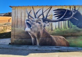Llenar de luz y de graffitis el pequeño pueblo de Hontanar