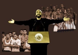 El presidente de El Salvador, Nayib Bukele, ha construido su poder sobre las maras