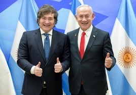 Milei se solidariza con Israel ante su aislamiento internacional